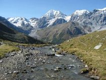 Wildbach, Reise: Gletschertrekking vom Berner Oberland ins Wallis