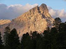 Berggipfel, Reise: Dolomiten - Wandern im Grödnertal