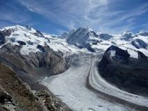 Gletscherzunge, Reise: Tour Monte Rosa