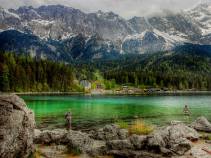 Eibsee, Alpenüberquerungreise