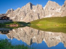 Spiegelsee, Reise: Dolomiten Höhenweg Nr. 1 - Auf der Alta Via delle Dolomiti