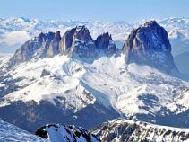 Berggipfel, 8-tägige geführte Winterreise, Südtirol