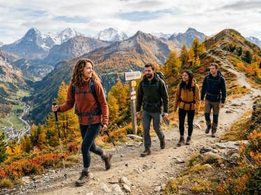 Wandern im Herbst Wandern im Herbst