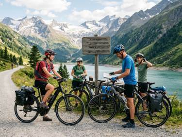 Fahrradtransalp