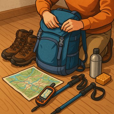 Packliste für eine Alpenüberquerung