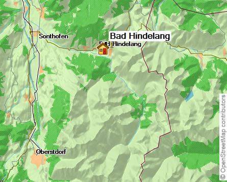 Karte Felslandschaft über grünen Almen, 8-tägige geführte Standortwanderreise
