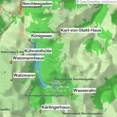 Trekkingtour Königssee-Watzmann
