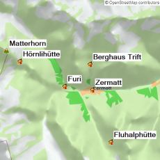 Höhenweg rund um Zermatt