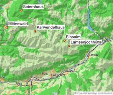 Trekkingtour im Karwendel