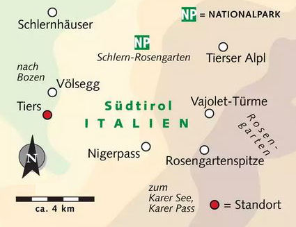 Karte Wintermärchen in Südtirol, 10-tägiger geführter Winterurlaub