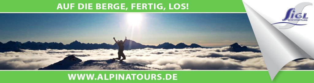 Wandern in den Alpen, Bergreisen und Bergwanderungen von Alpinatours, Wanderreisen von Gabriele Sigl Reisen.